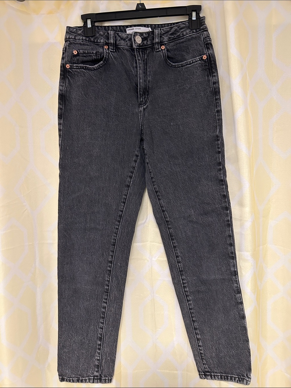 Garage brand black mom jeans
